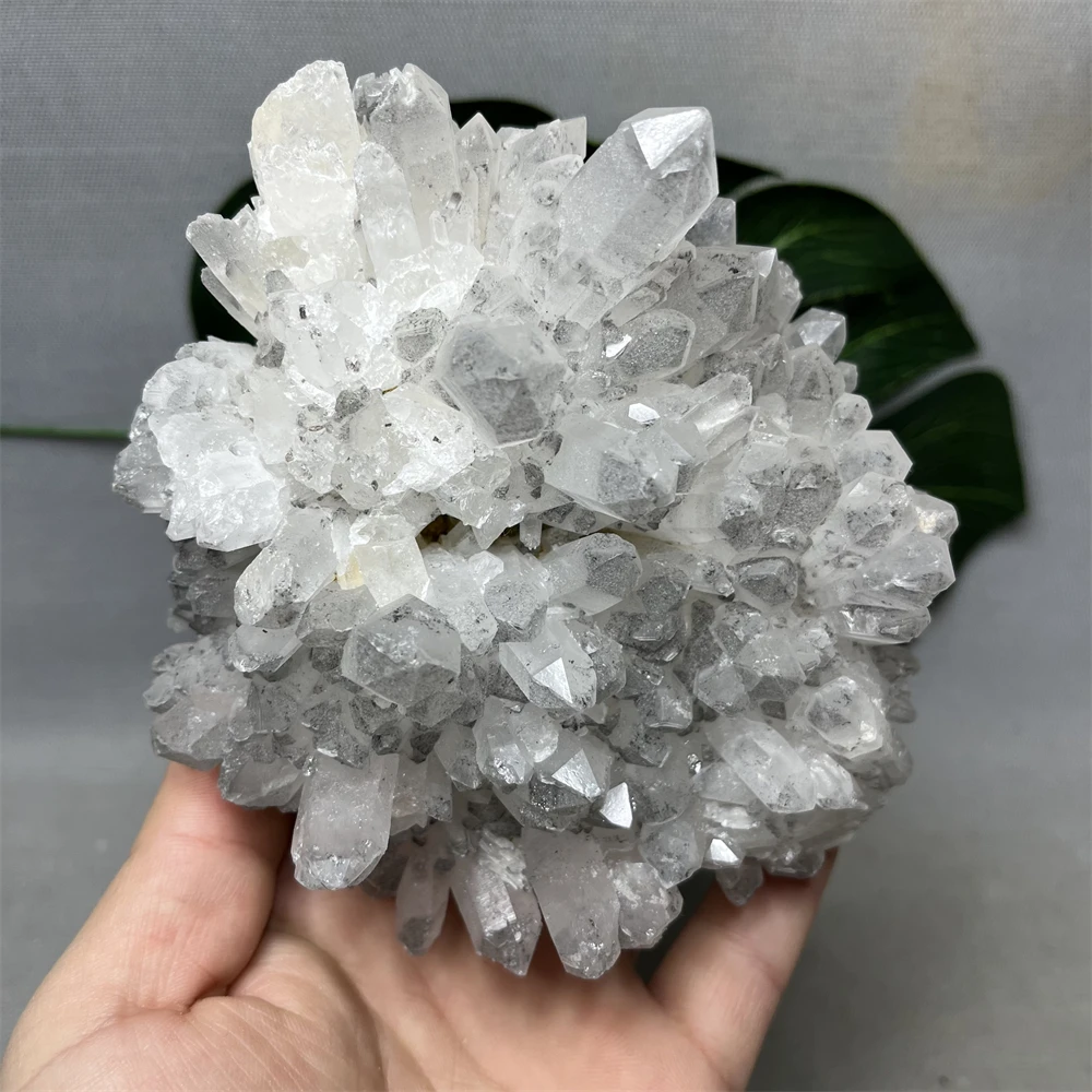 Moroccan Natural Garden Crystal Clusters Candle Quartz Super Energy Home Room Decoration Spiritual Meditation Stone Healing