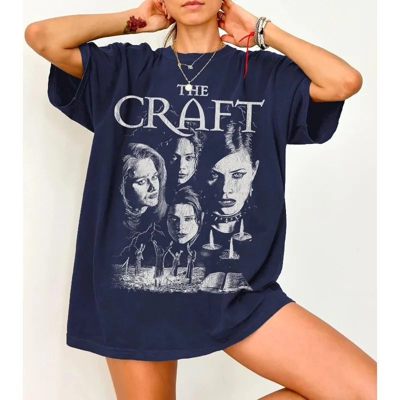 Witch Game (1996) Theme Women's T-shirt Four Seasons New Style Unisex Casual T-shirt