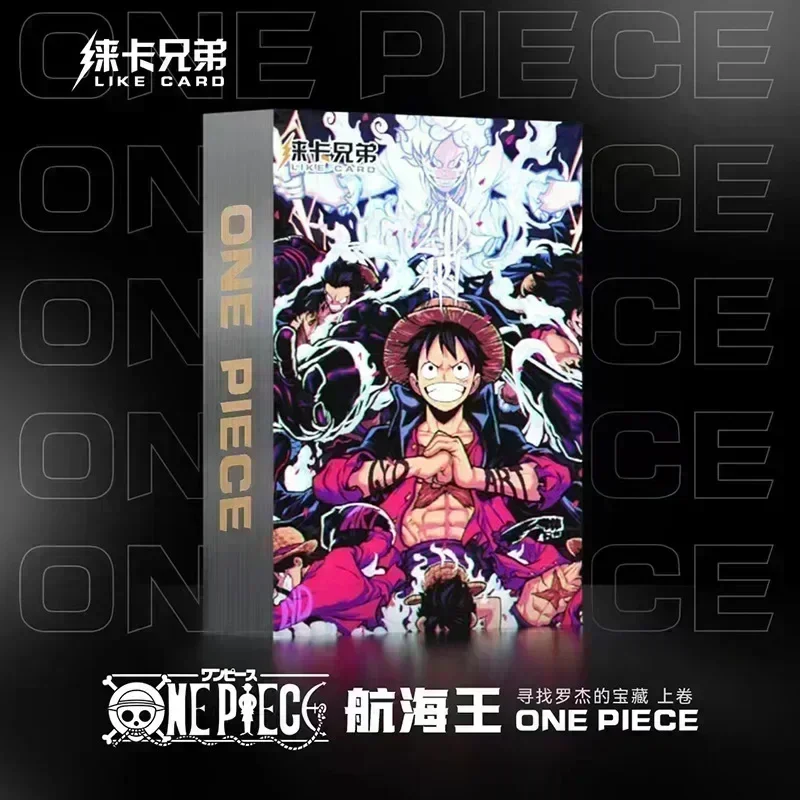 Carte de Collection de la Route Dorée de One Piece pour Garçon, Jouet en Métal Rare, Luffy, Nami, Zoro, Cadeau