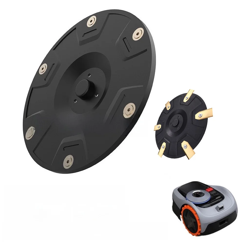 RSSE-i-1 Cutting Disc For Segway Navimow I105E I108E I110N I205 I208 AWD= With 6 Blades= Replacement Kit Lawn Mowers Parts