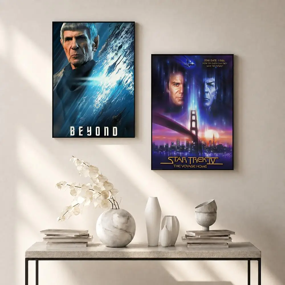 Deluxe Entertainment S-Star TrekS Poster Vintage Retro Anime Poster Stickers Peel and Stick Wall Art Home Decor - view 4