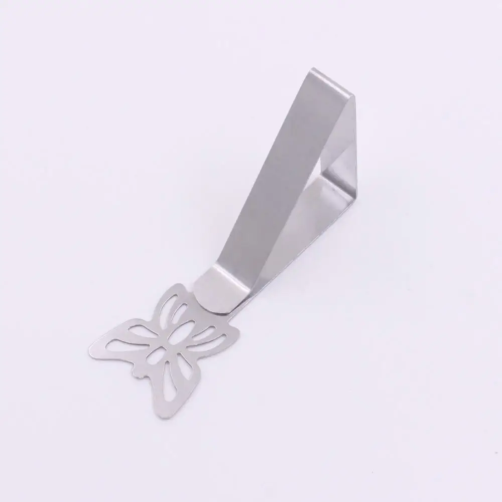 Adjustable Tablecloth Clamps Stainless Steel Clips For Dining Table Cover Anti Slip Holder Kitchen Wedding Party