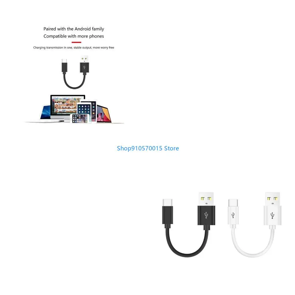 B95C USB to Type-C Cable Data Line for S23 S22 S21 Type-C Tablet Phone Wire