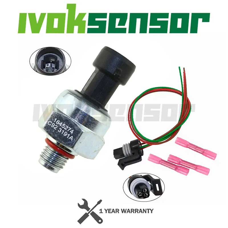 

Датчик давления ICP контроля впрыска 1845274 C92 для Navistar VT365 Ford Excursion F-250 F-350 F-450 F-550 E-350 6.0L 2003-2004