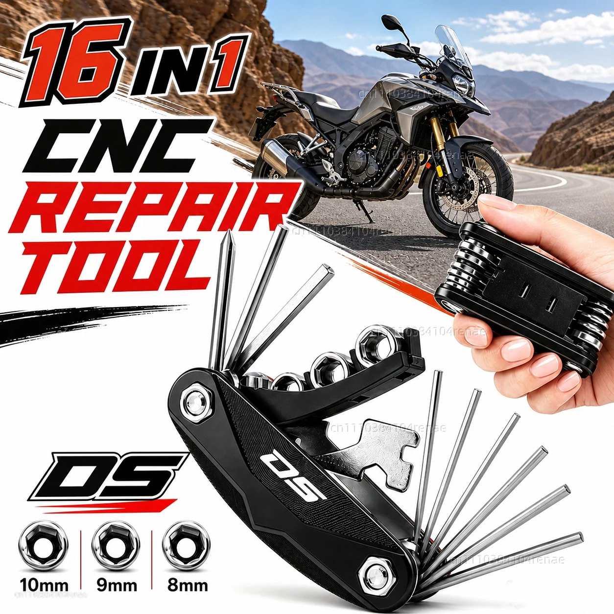 

For Voge DSX DS800X DSX900 525DSX 900DSX 625DSX 800DSX 800 DS Rally 525 625 900 Motorcycle Tool Repair Kit Multifunctional
