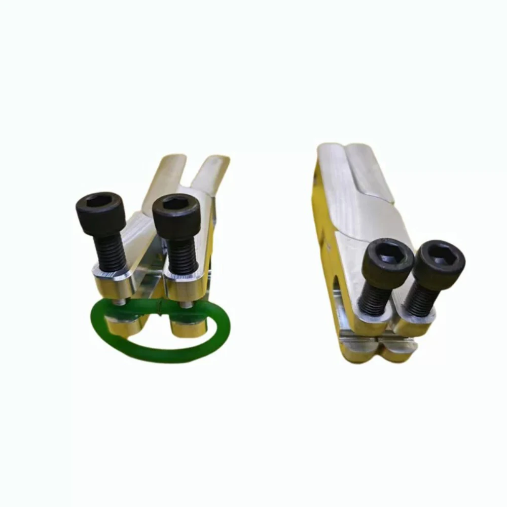 PU Round Belt Welding Connector, Aluminum Alloy Heat Fusion Splicer for 4/5/6/8mm Polyurethane Round Belts