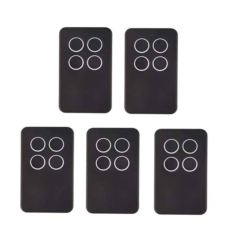 

B04C-5Pcs Universal Multifrequency Garage Remote Gate Remote Control 280-868MHZ For All Fixed Code And Parts Of Rolling Code