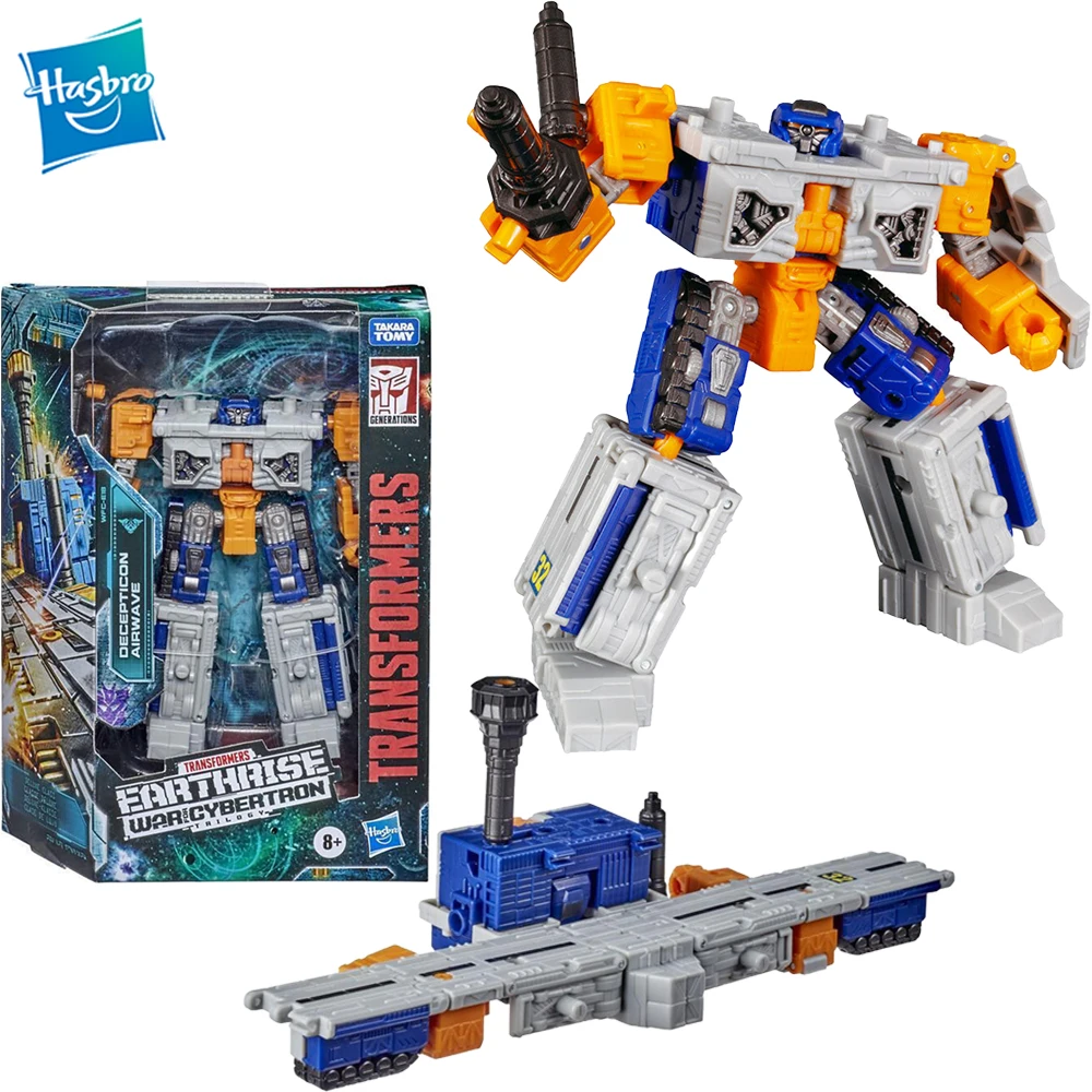 [In stock] Original Hasbro Transformers Generations War for Cybertron Earthrise Deluex Class Airwave WFC-E18 Action Figure Toys