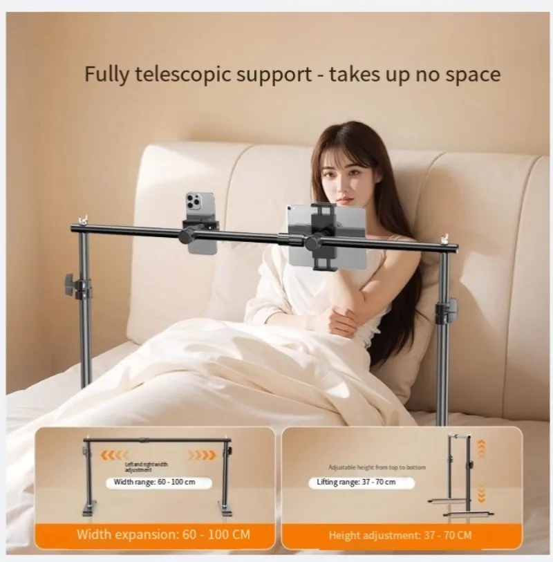 New Stable Tablet & Phone Stand, Adjustable for Lying Down, Comfortable for Watching & Playing in Bed