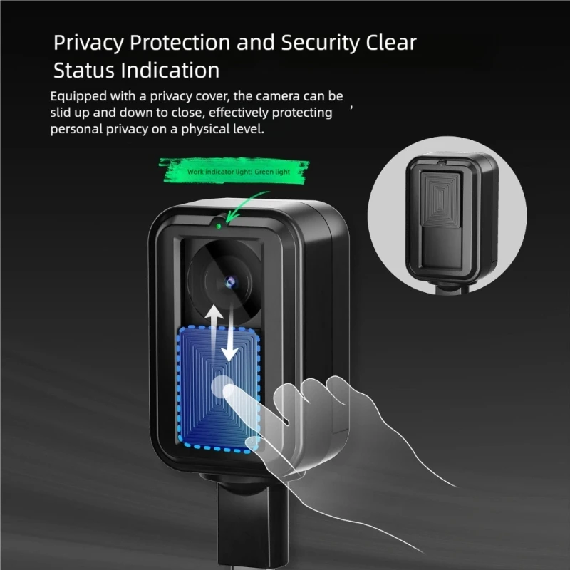 كاميرا ويب R1WD Plug Play بعدسة مزدوجة 1080P لترفيه بث الألعاب في الوقت الحقيقي NS2 #2