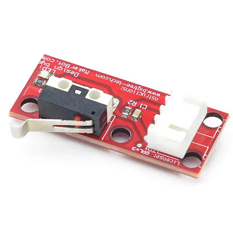 3D Printer Accessories Ends Mechanical Limit Switches RAMPS 1.4 Individually Wrapped Red