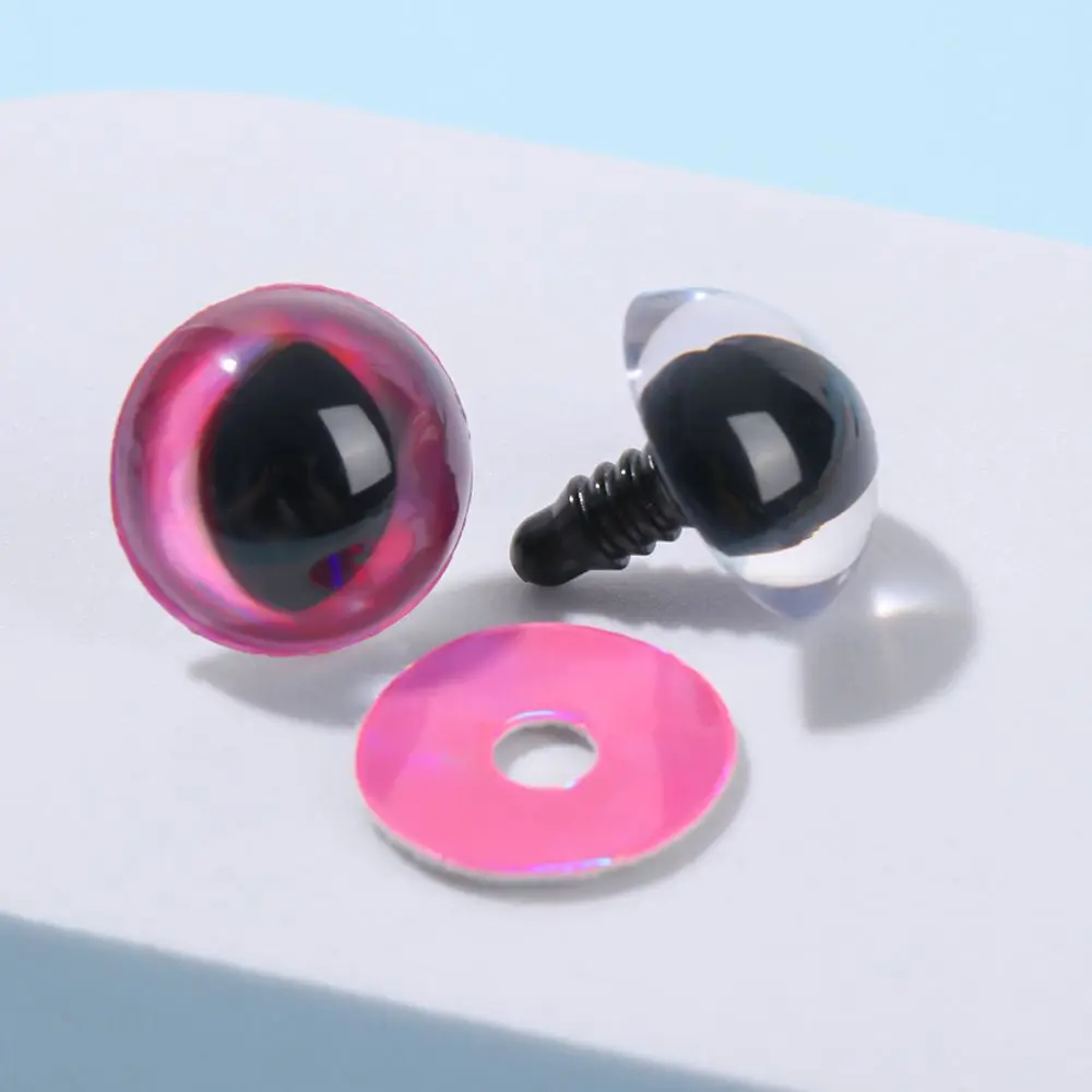 Ojos de seguridad con purpurina para peluche – 12mm a 18mm