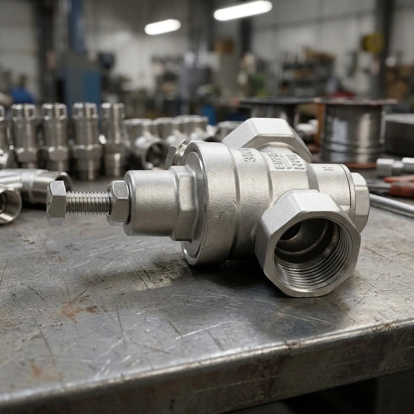 Stainless Steel Pressure Reducing Valve Designed for Efficient Regulation and Long Term Performance in Various Systems