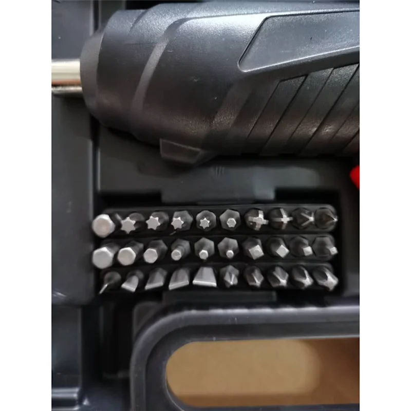 ABRE-Mini destornillador eléctrico inalámbrico portátil con carga USB, destornillador automático, llave de taladro manual, herramientas eléctricas
