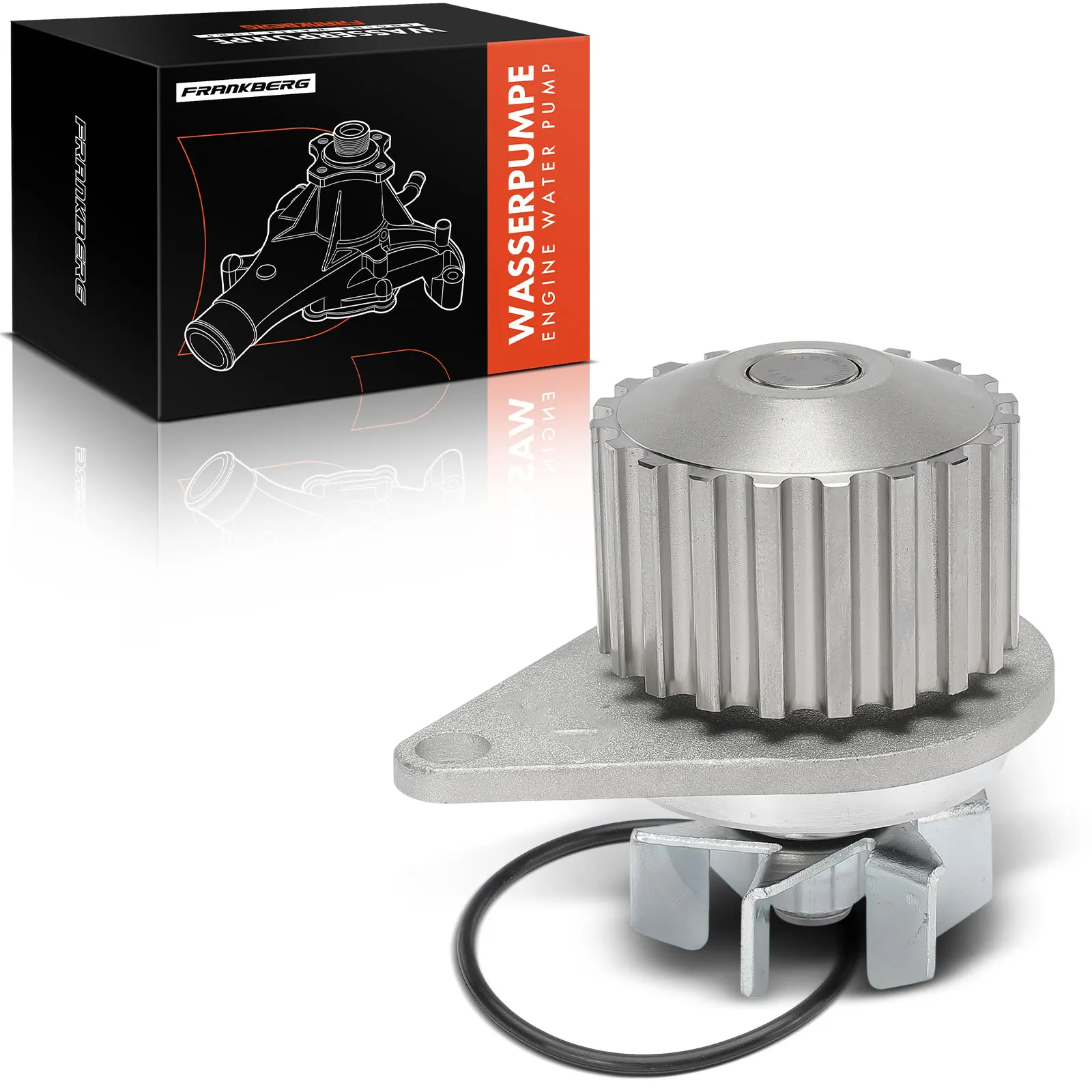 Frankberg 1x Waterpomp koelwaterpomp voor Citroën AX BX Berlingo C3 C15 Peugeot 106 205 306 307 Partner 120434 9617376980
