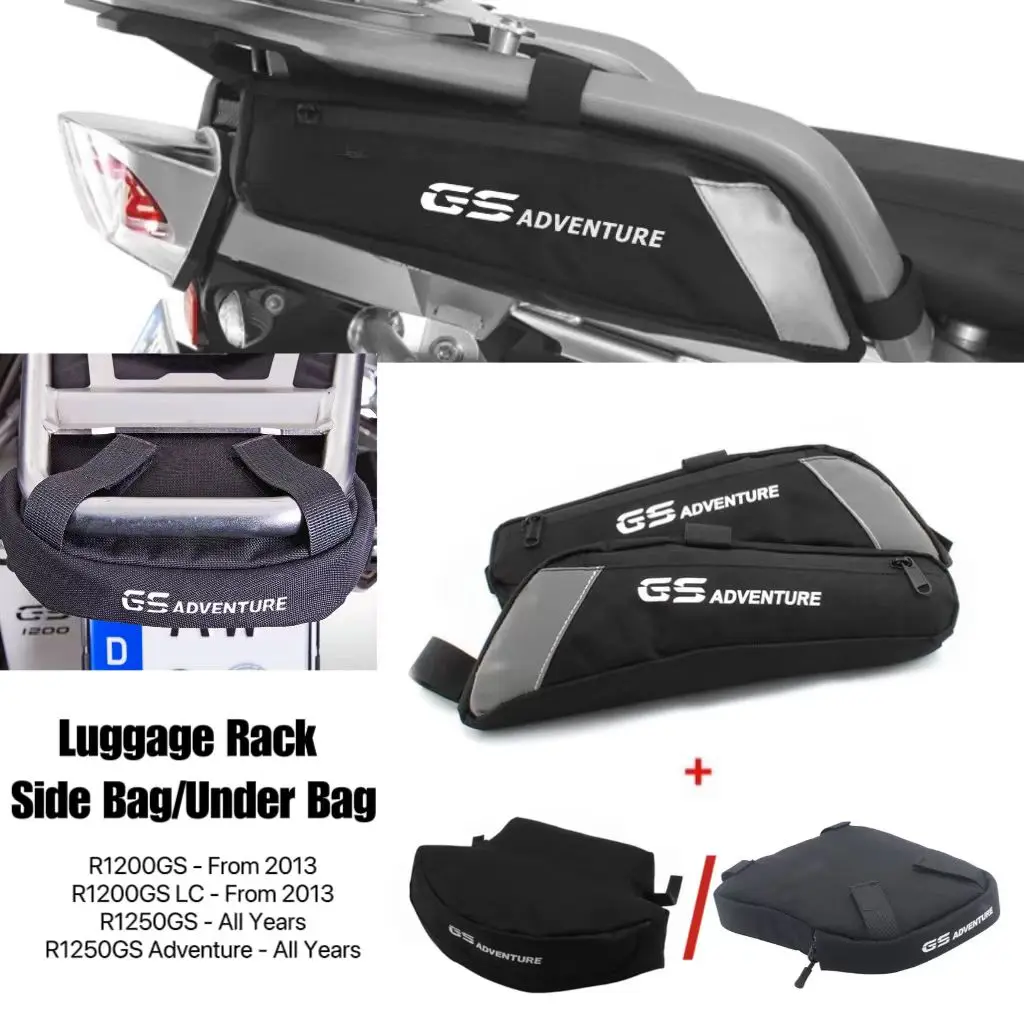 

Luggage Rack Side Bag Water Proof Tail bag Accessories Side Bag For R1250GS R 1250 GS Adventure R1200GS LC