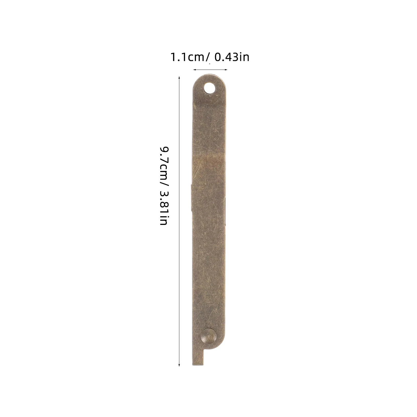 1Set Professional Lid Support Hinge Tough Iron Material Easy Install Lid Hinge for Wooden Box Chest Cabinet Cupboard Door