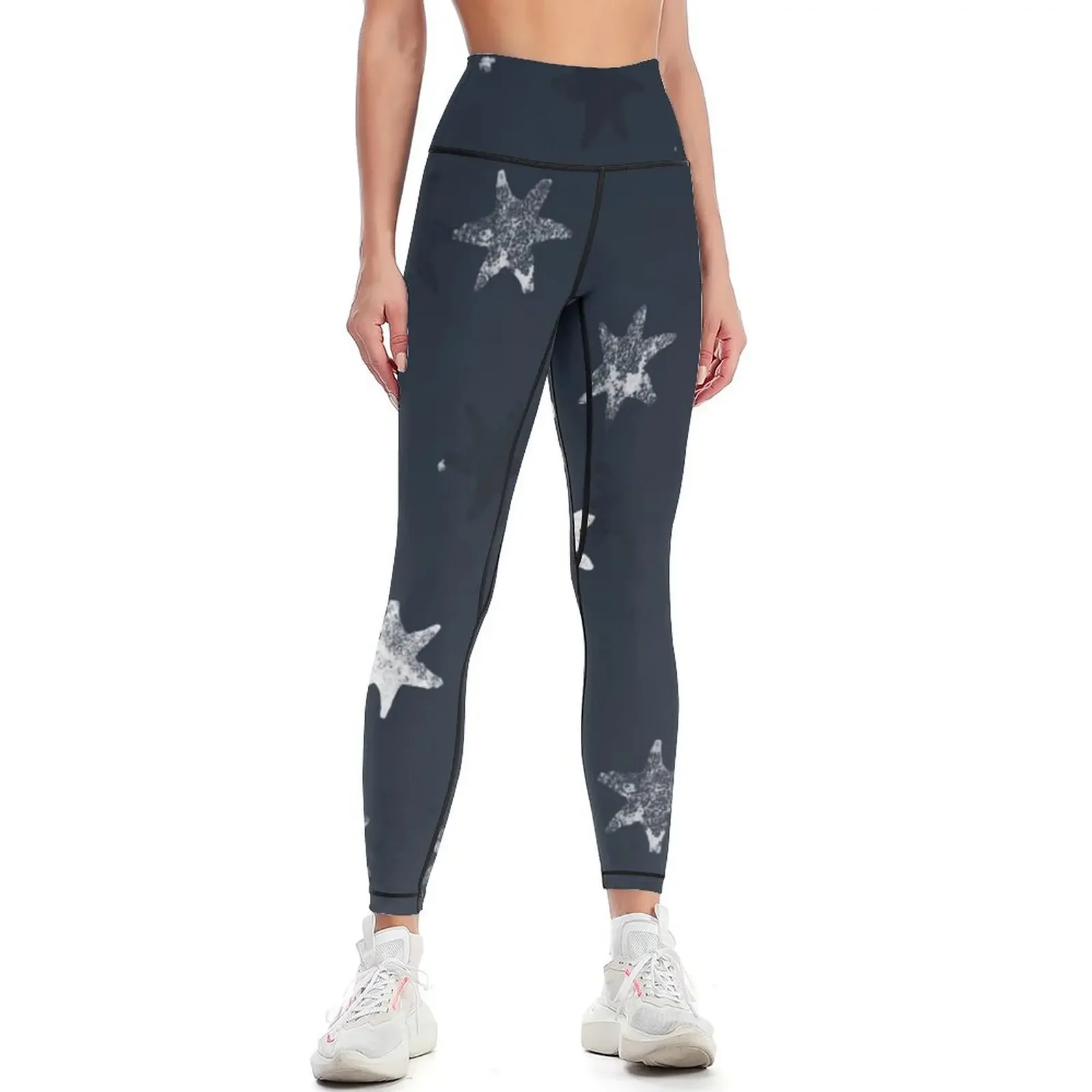 

Stamped Star Leggings Women's gym push up fitness Legging sport workout clothes for Womens Leggings