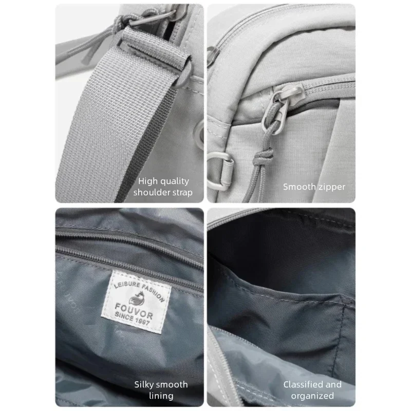 حقائب قماش نسائية صغيرة بسحاب متينة متعددة الوظائف حقيبة كروس مريحة حقيبة كتف للتسوق للسيدات 3073-07