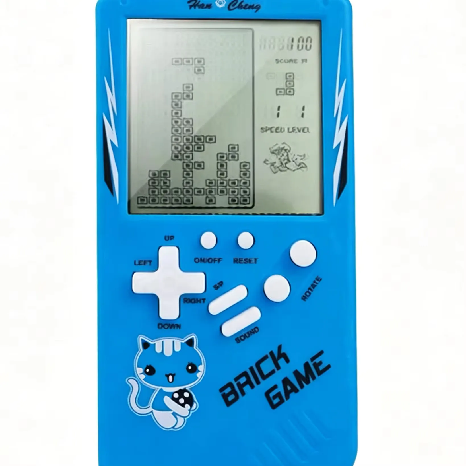 Classic Retro Handheld Game Console Large Screen Electronic Puzzle Game Toy for Kids view 6