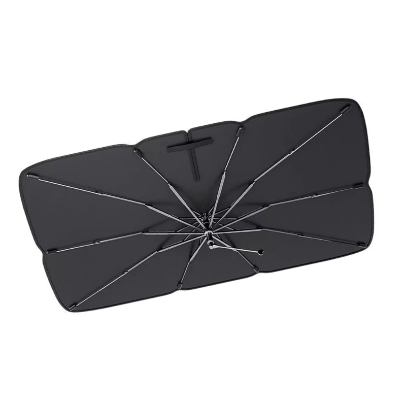 462A Space Saving Car Parasol Foldable Sun Shade For Vehicle Front Glass