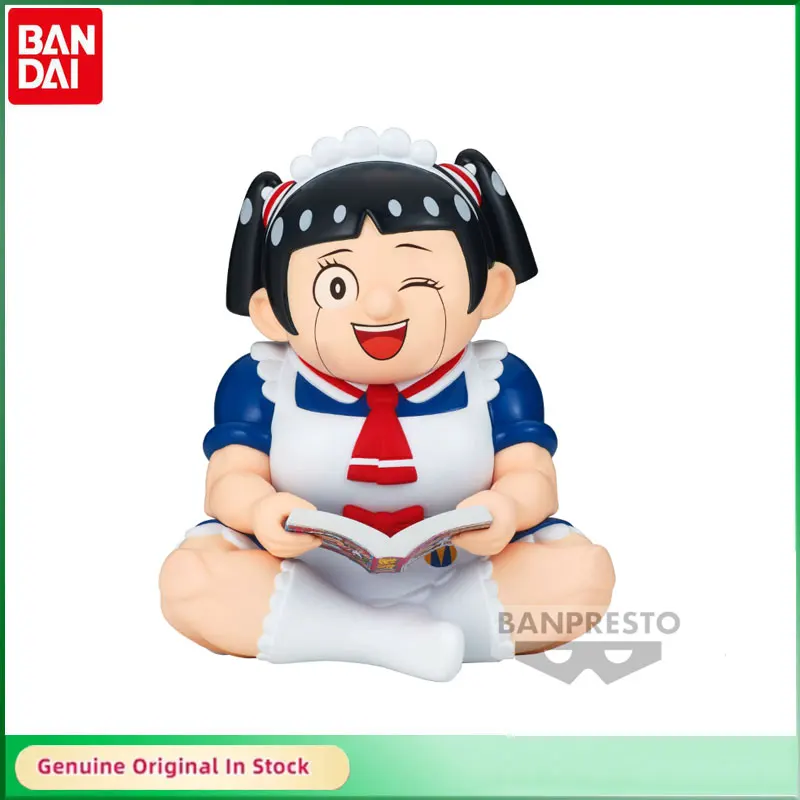 

Bandai Original Cartoon Figure Me & Roboco Maid Roboco Girl Cute Action Figure Hobbies Collectibles Model Toys