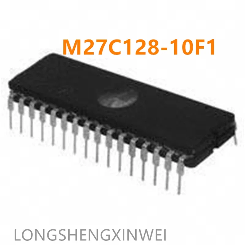 1PCS New Spot M27C128-10F1 M27C128 Direct-insert Window Memory CDIP-28