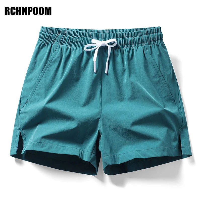 Sport Quick Dry Shorts Men Sportswear Running Gym Beach Jogging Bottoms Women Summer Fitness Training Pocket Zipper Shorts Pants