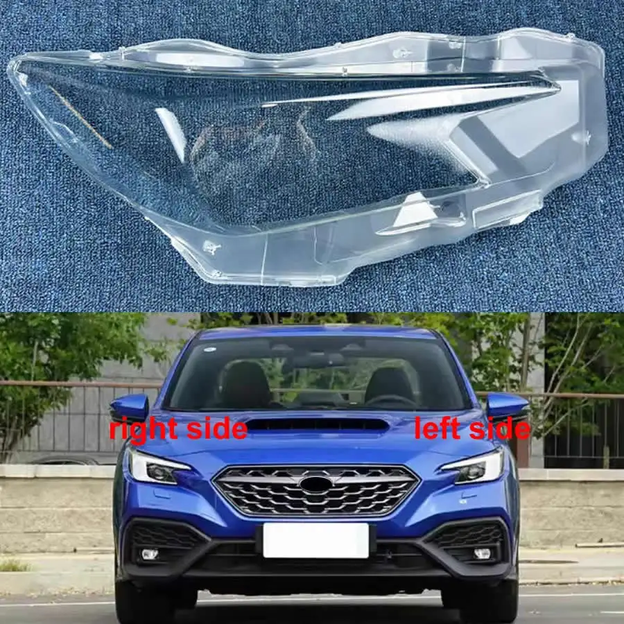 

Для Subaru WRX 2020-2024: Прозрачная крышка фары, рассеиватель, линза, корпус фары из плексигласа, автозапчасти для замены