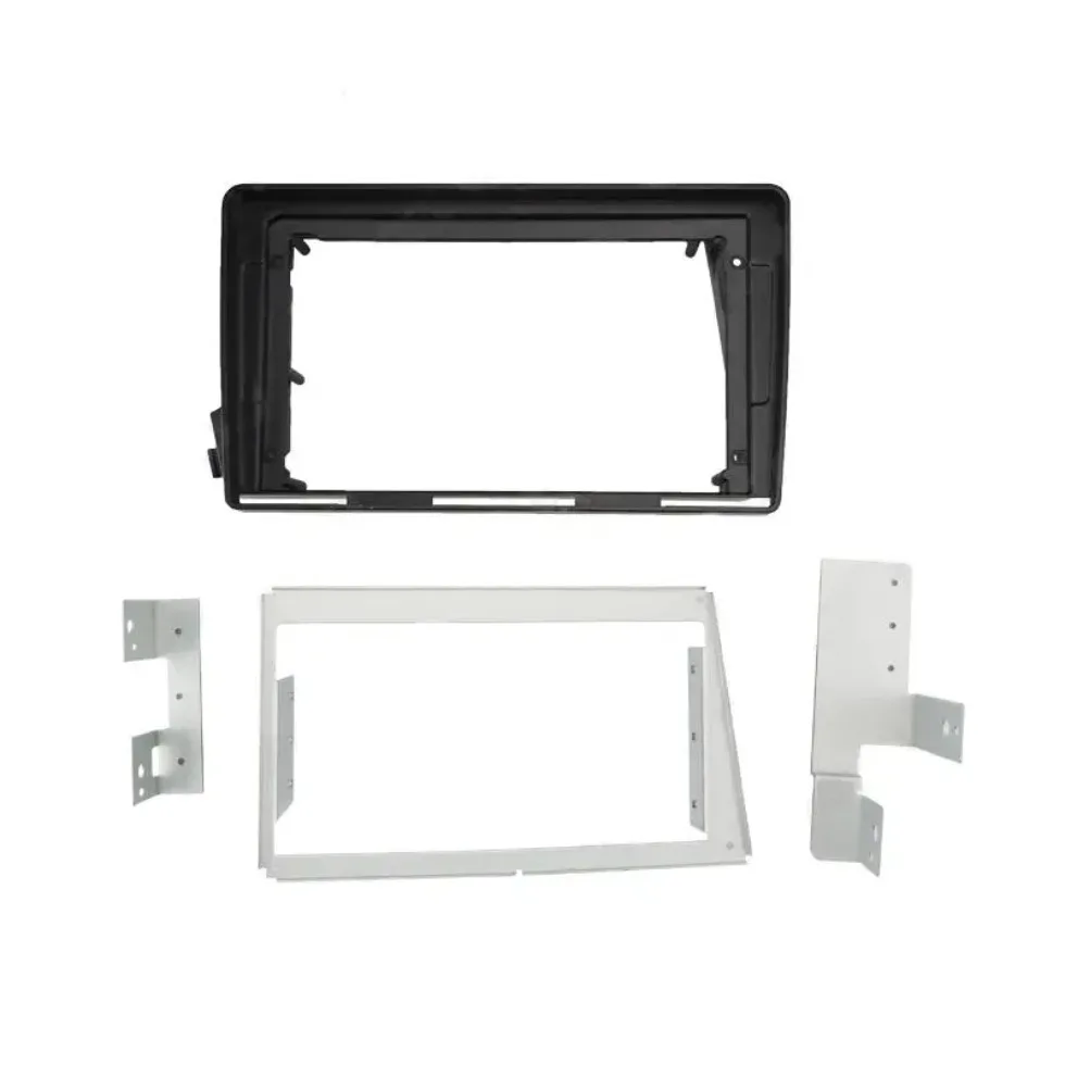 AUTODAILY 9 Inch Car Frame Adapter For SsangYong Actyon 2005-2011 Android Radio Dash Fitting Panel Kit Fascia