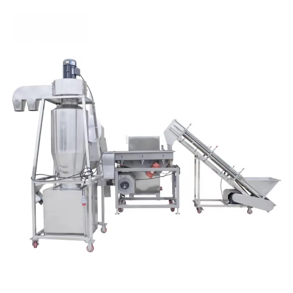 ISO9001 Certified Gravity Air Classifier, for Food Industry Nut Kernel Processing
