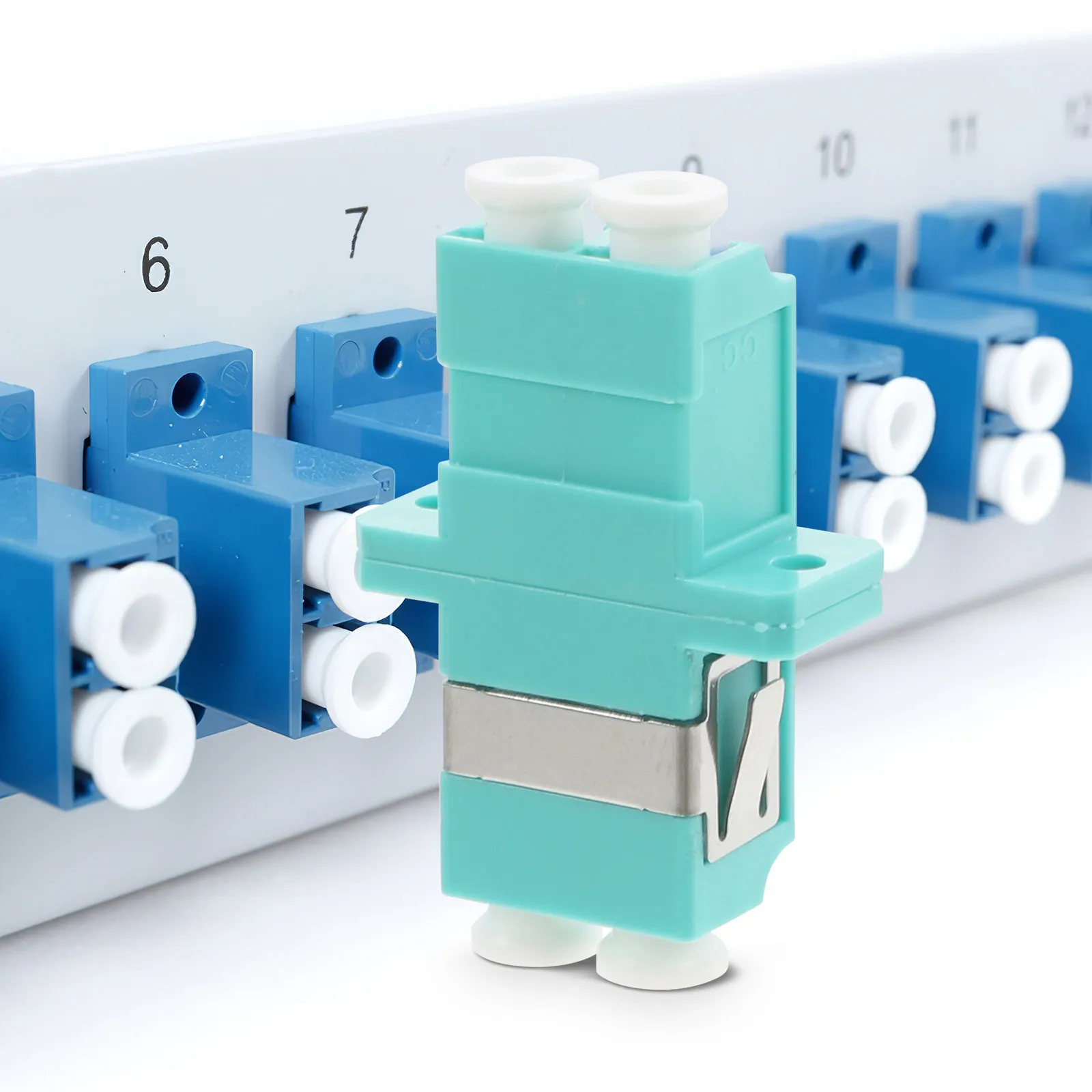 5-pecas-adaptador-de-fibra-Optica-lc-para-lc-com-flange-para-conectores-de-fibra-Optica-em-redes-dados-estaveis-confiaveis-e-de-alto-desempenho