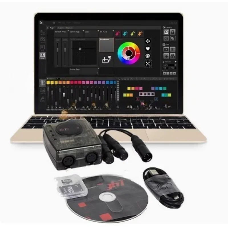 

USB Connection Win/Mac System Stage Lighting Computer Software Controller DVC4 GZM Daslight
