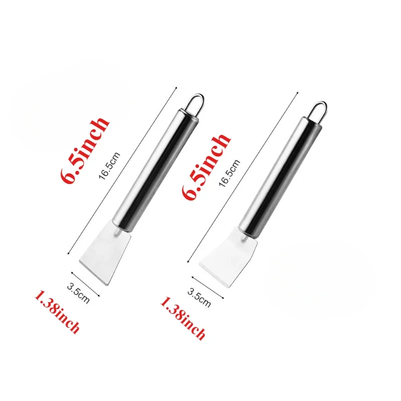 1pc BBQ Cleaning Spatula Clean BBQ Cleaning Tools Kitchen Degreasing Kitchen Utensils Hanging Knife Scraper