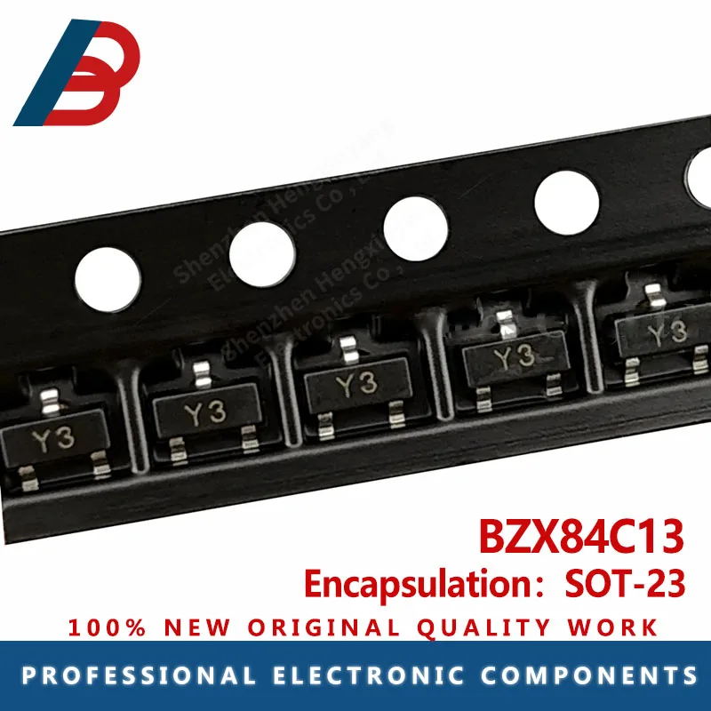 100Pcs BZX84C13 SOT…