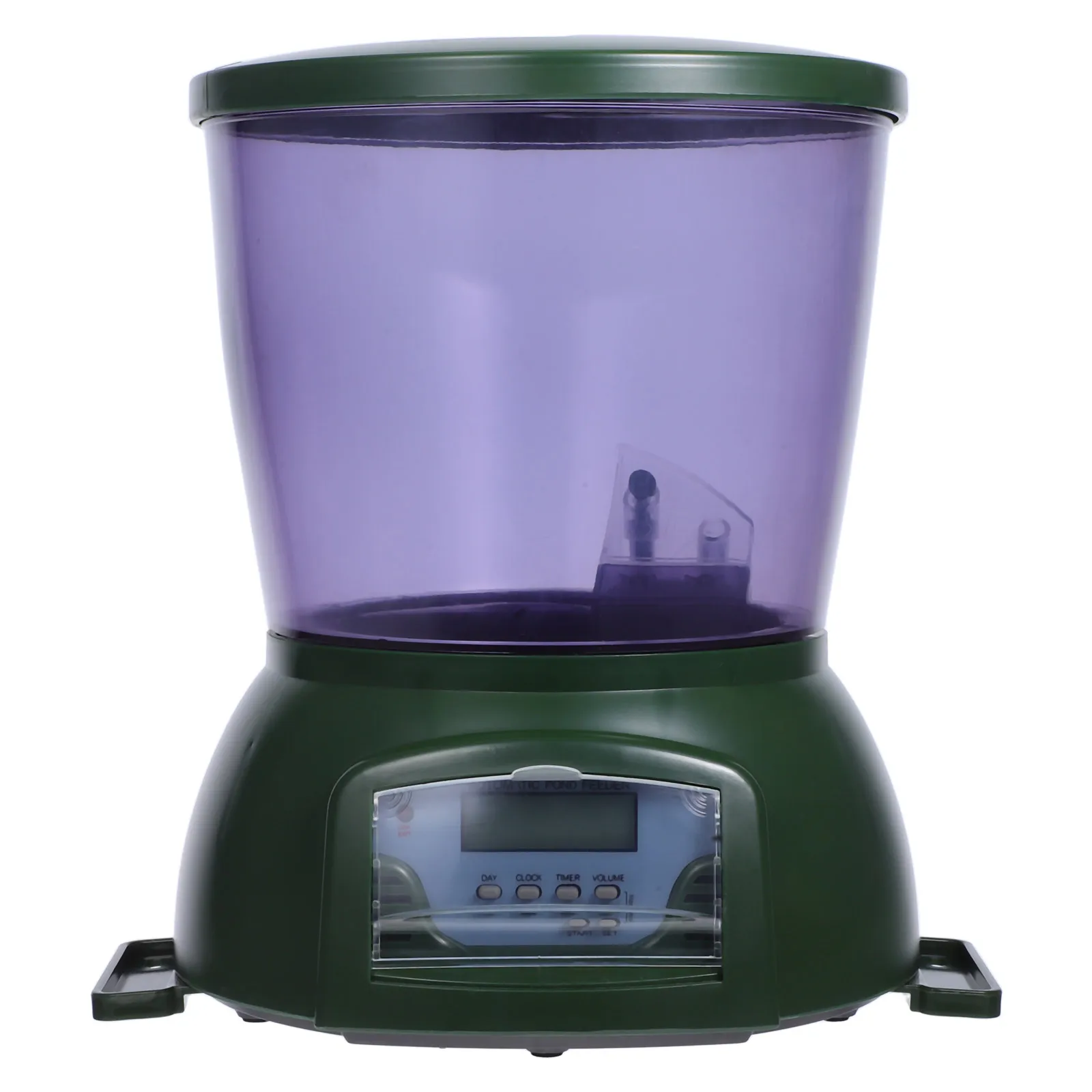 

Automatic Fish Feeder for Small Ponds Aquarium Timing Feeder Electric Dispenser 99 Days Large Capacity Pet Green