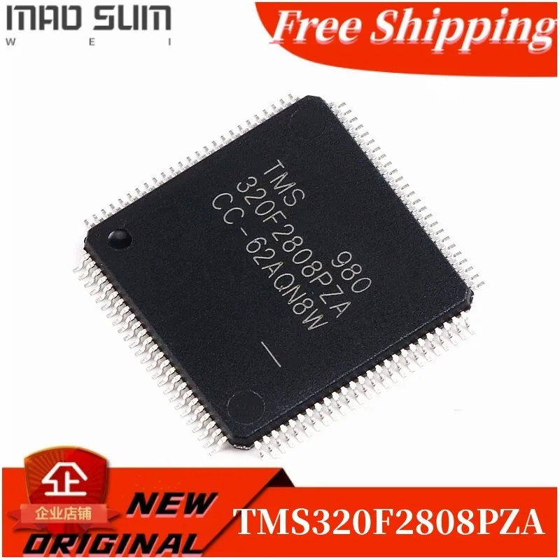 

5PCS~20PCS/LOT 100% NEW TMS320F2808PZA 320F2808PZA LQFP100 Digital Signal Processor