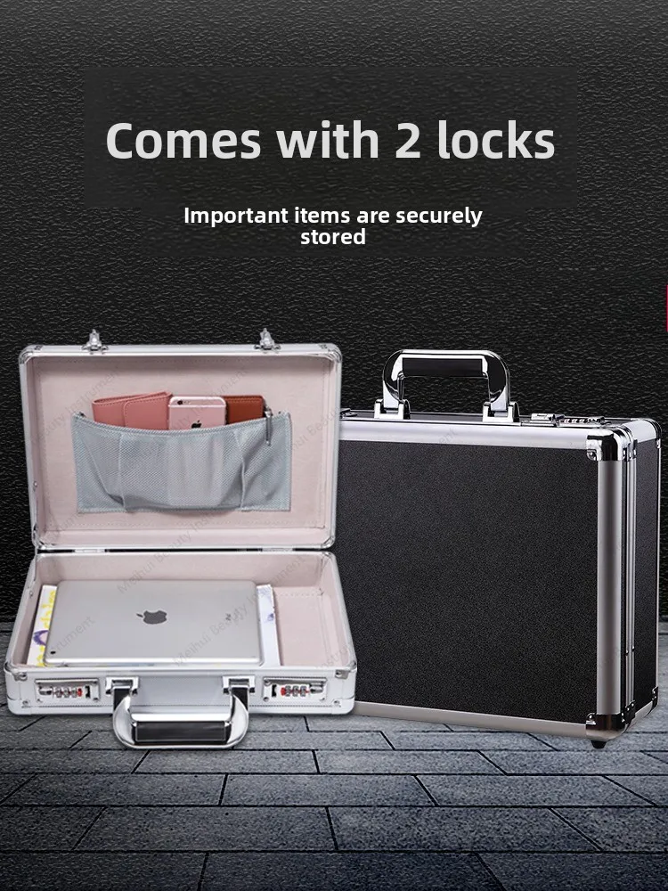 

With Lock, Password Lock, Document Storage Box, Various Household Documents, Hard Shell Bag, Household Fuse Box