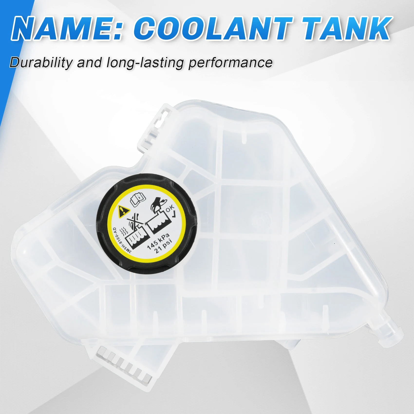 

Multi-Purpose Coolant Water Tank Engine Coolant Expansion Tank For Ford B-Max Ecosport Fiesta VI 8V218K218AB 1513111
