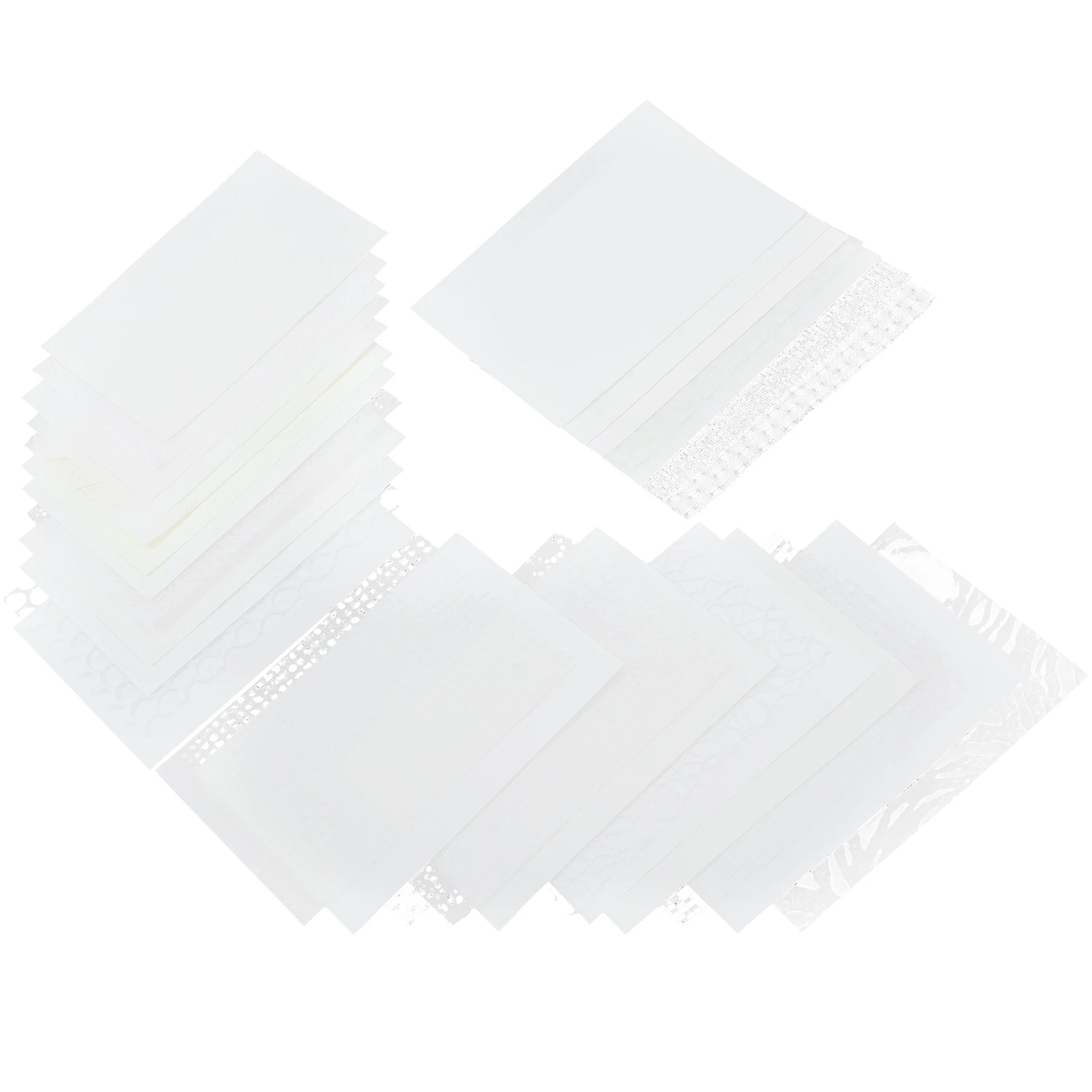 

30 Sheets H made Craft Paper Mesh Texture Scrapbook DIY Material Decorative Art Journal Retro Style Office Supplies