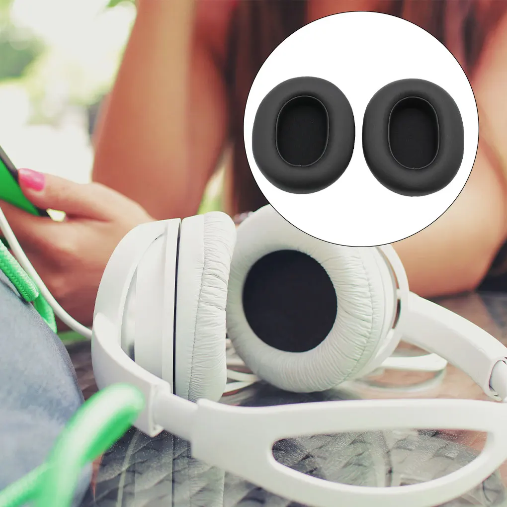 Almohadillas para los oídos, repuesto de esponja viscoelástica para Edifier W830BT, color negro