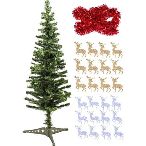 Use At Market Christmas Economic Pine Tree Set Silvery Eva Fancy Set 120CM Model-14