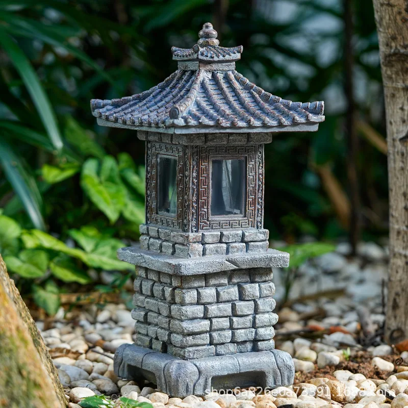 HYS Chinese-style palace lantern garden decorative ornaments courtyard landscaping new Chinese-style luminous Zen ancient
