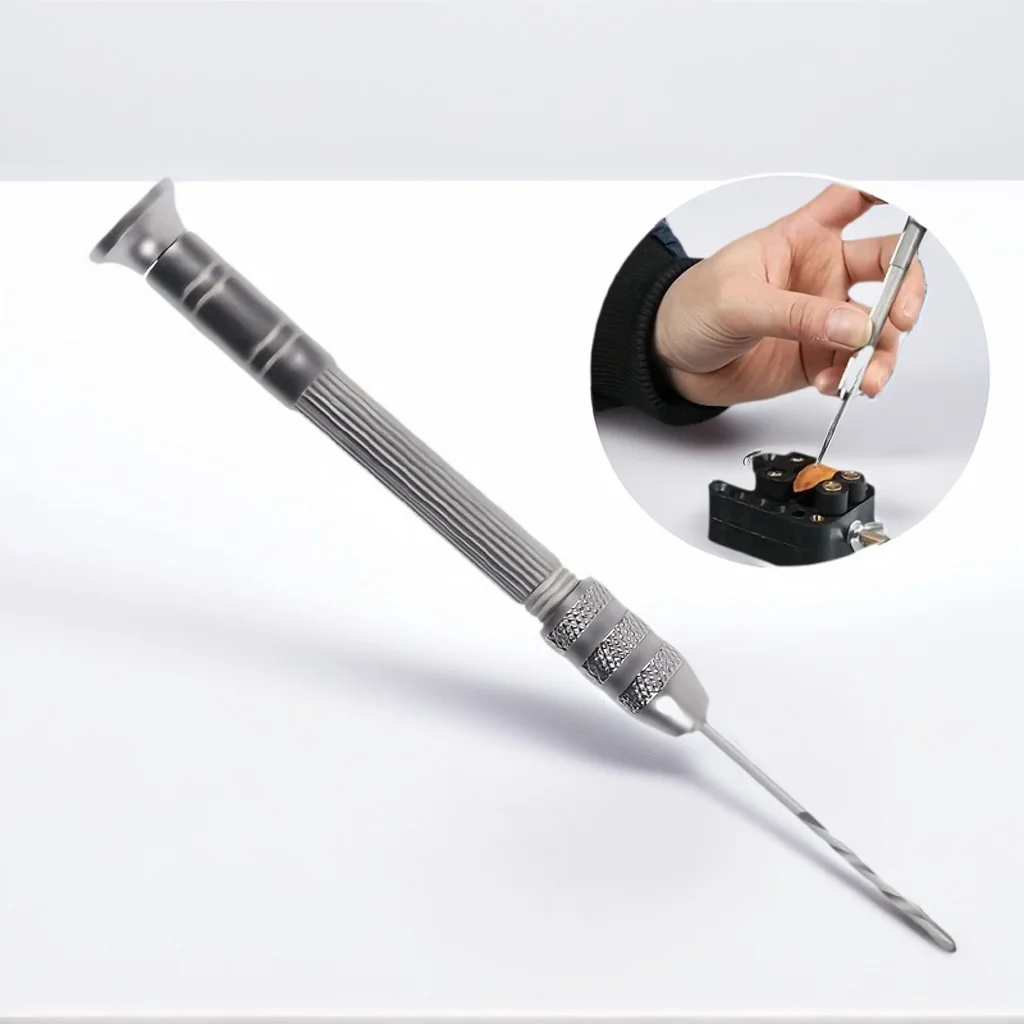 Precision Mini Hand Drill Set - Multi-Function Pin Vise for Resin Beads Jewelry & Model Making