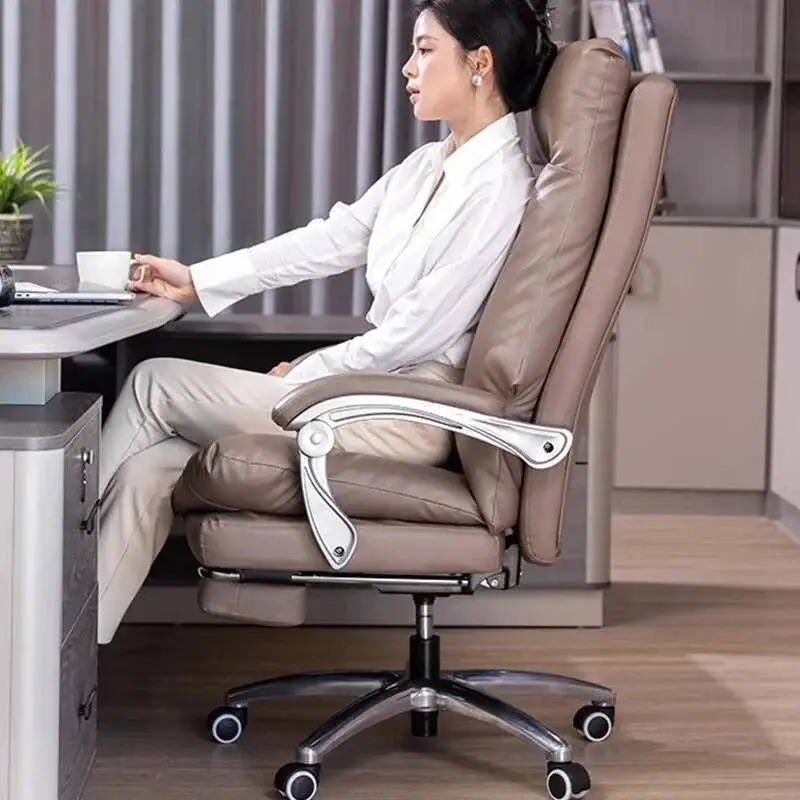 

Folding Computer Office Chair Arm Vanity Executive Lounge Office Chair Modern Ergonomic Sillas De Oficina Library Furniture