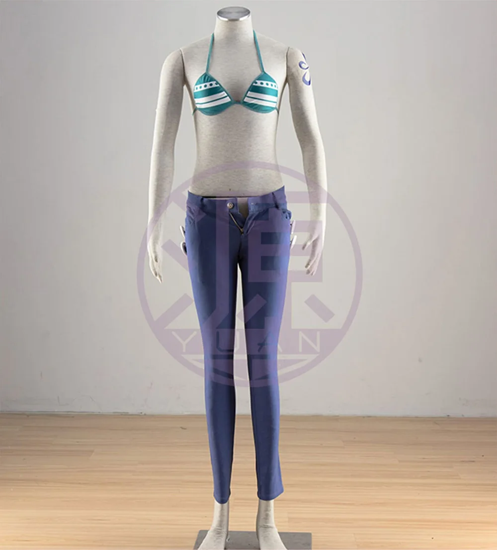 

Аниме Нами 1-го поколения два года позже костюмы для косплея женский бюстгальтер брюки наряды Хэллоуин карнавальный костюм для вечеринки