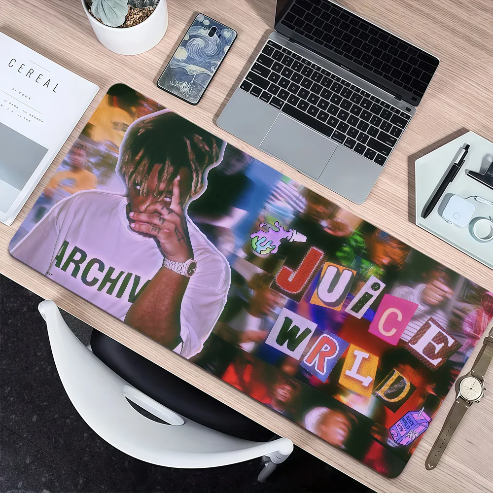 Cool Rapper J-Juice W-Wrld Mouse Pad Non-slip Thickened MousePad Large Writing Lockedge Gaming Cushion Office Student