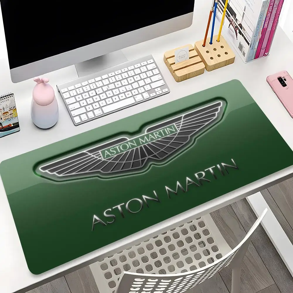 A-aston m-martin f1 einfarbiges mauspad hd druck groß 90x40cm büro computer tastatur mauspad xxl pc greek myth schreibtisch matte