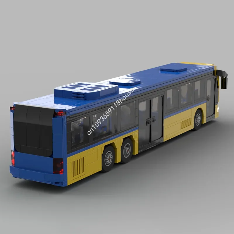 ตัวต่อ MOC เมอร์เซเดส-เบนซ์ ซีตาร์โอ แอล ซิตี้ 706 ชิ้น ของเล่นตัวต่อประกอบเอง ของขวัญคริสต์มาส ของเล่นเสริมพัฒนาการ