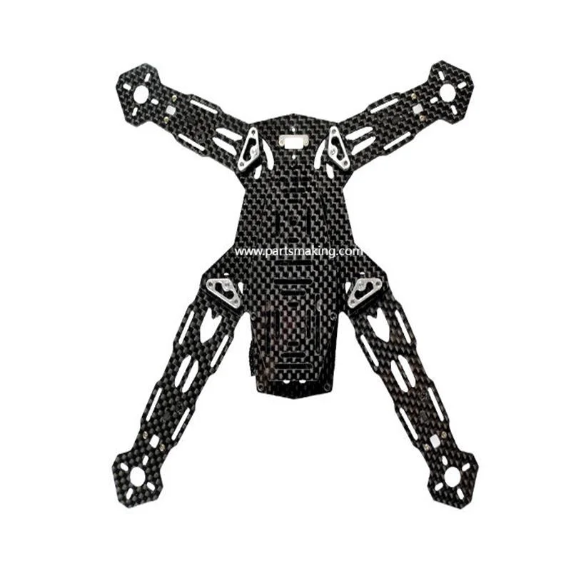 Custom Carbon Fiber Drone Frame CNC Machining